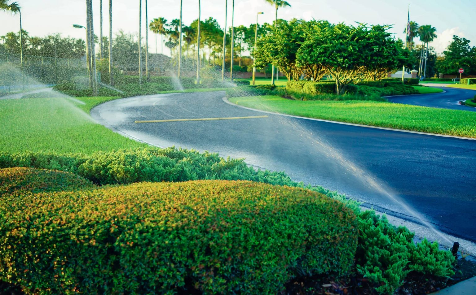 Sprinkler System Installation Paramount Landscaping