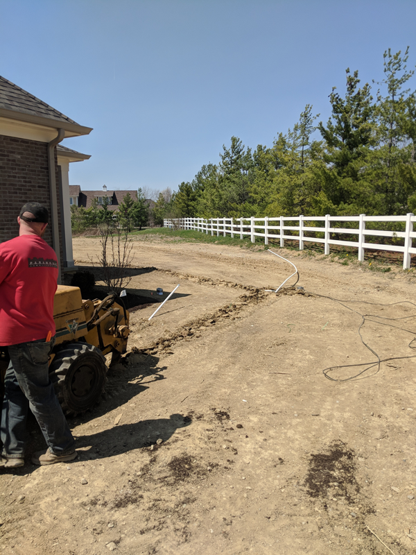 Irrigation System Installation for New Construction