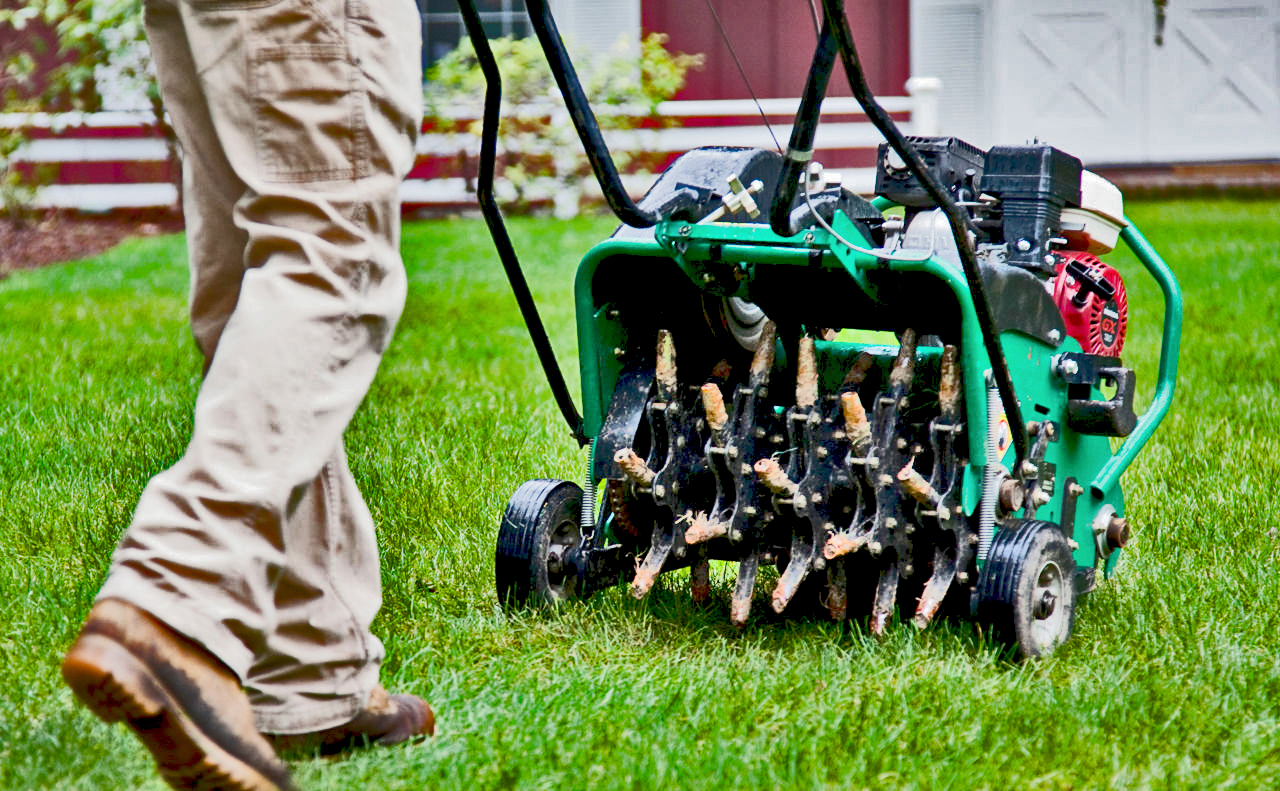 Benefits of Lawn Aeration - Pine Valley Rental & Sales