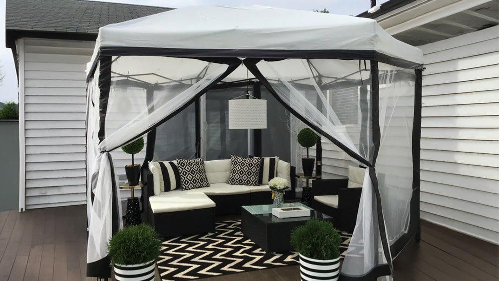 How to Enjoy a Mosquito-Free Outdoor Space: Gazebos, Bug Zappers & More - SUNJOY Canada