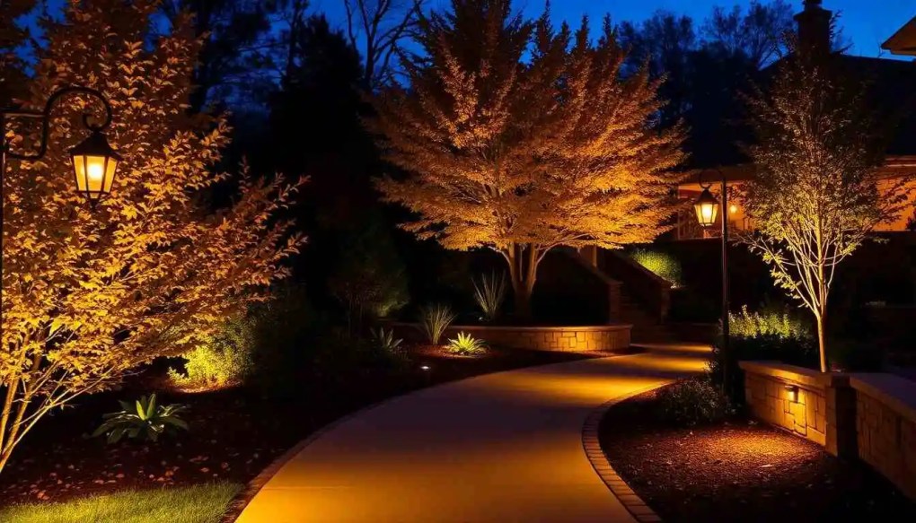 Outdoor Landscape Lighting South Shore & Plymouth MA Light